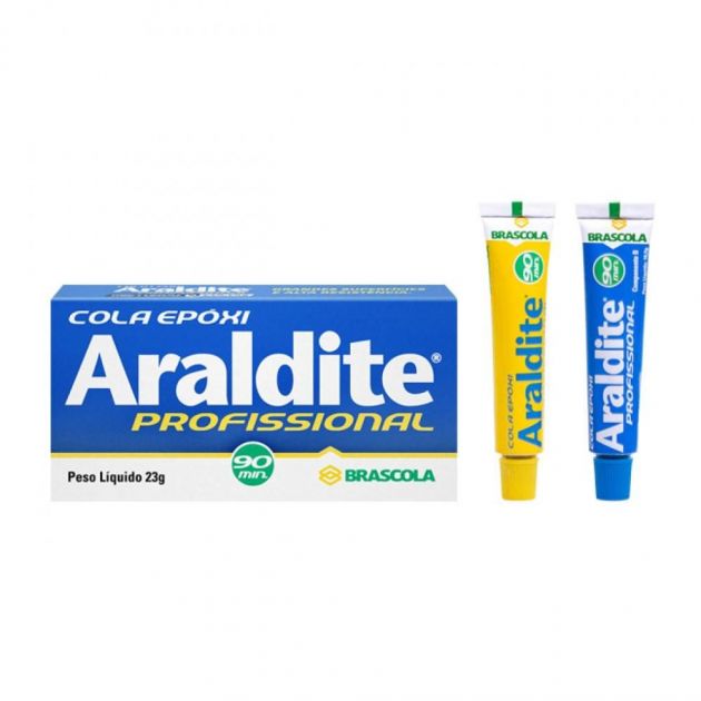 Araldite Profissional Cola Epóxi 90 Minutos - 23g Brascola