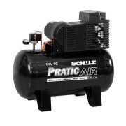 Compressor de Ar 10 Pés 100 Litros - Linha Pratic / Mono 110/220v Schulz