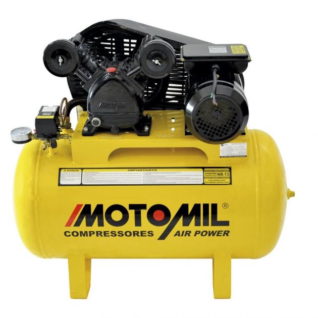 Compressores de Ar Profissional 10 Pés 150 Litros Cmv 10pl150 Monofásico Motomil