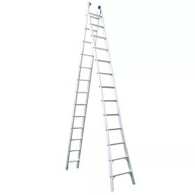 Escada Alumínio Extensivel 2 X 13 Uso Profissional - Mor