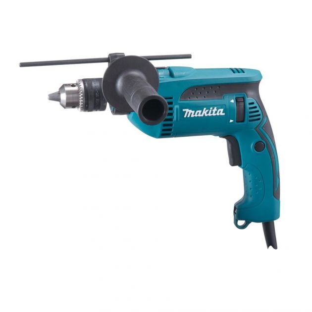 Furadeira de Impacto Reversível 1/2" 760w Com Kit Brocas Hp1640x2 Makita