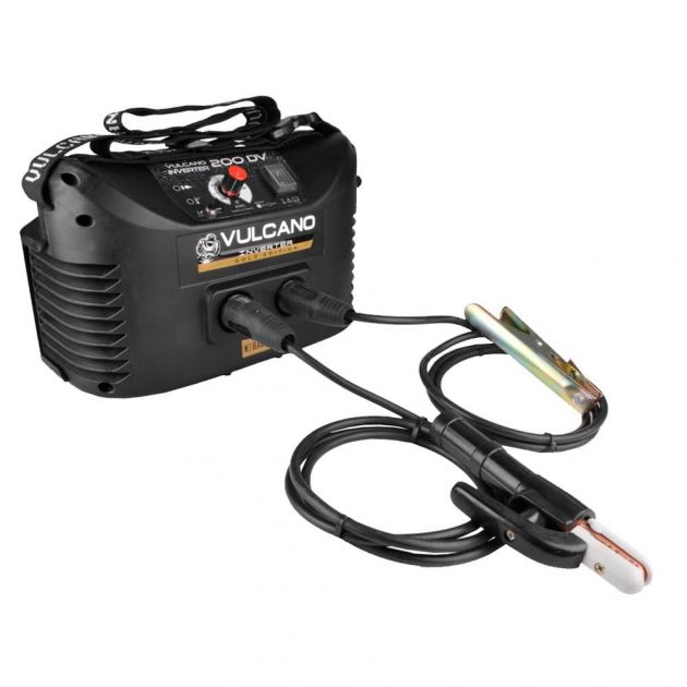 Máquina Inversor de Solda Vulcano Inverter Gold 200 Dv Bivolt Balmer Para Eletrodo e Tig (dc)