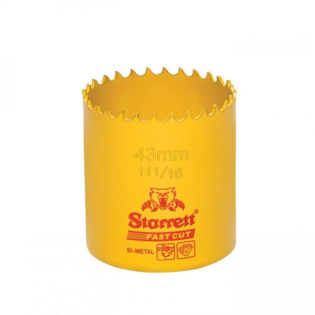 Serra Copo Aço Rápido 43mm 1.11/16 - Starrett